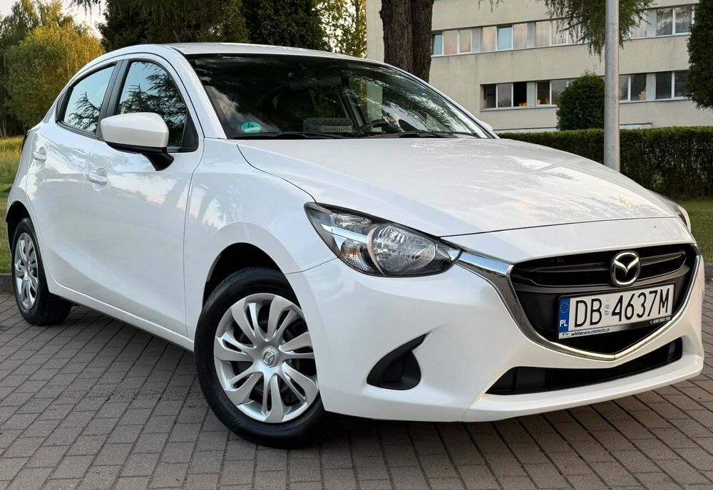 Mazda 2 1.5 Benzyna*BEZWYPADKOWA*Niski Przebieg*Navi*PDC*Kamera*BIAŁA PERŁA