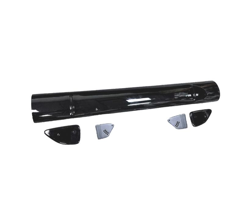 AILERON SPOILER BMW E46 COUPE 99-03 LOOK GTS PRETO BRILHANTE