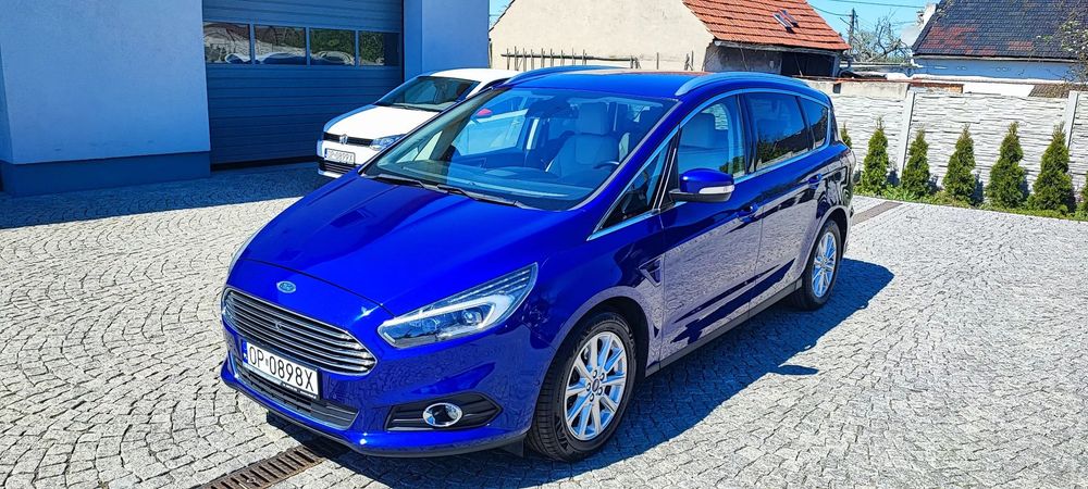 Ford S-Max Titanium Business Jasna skóra sprowadzony z Włoch