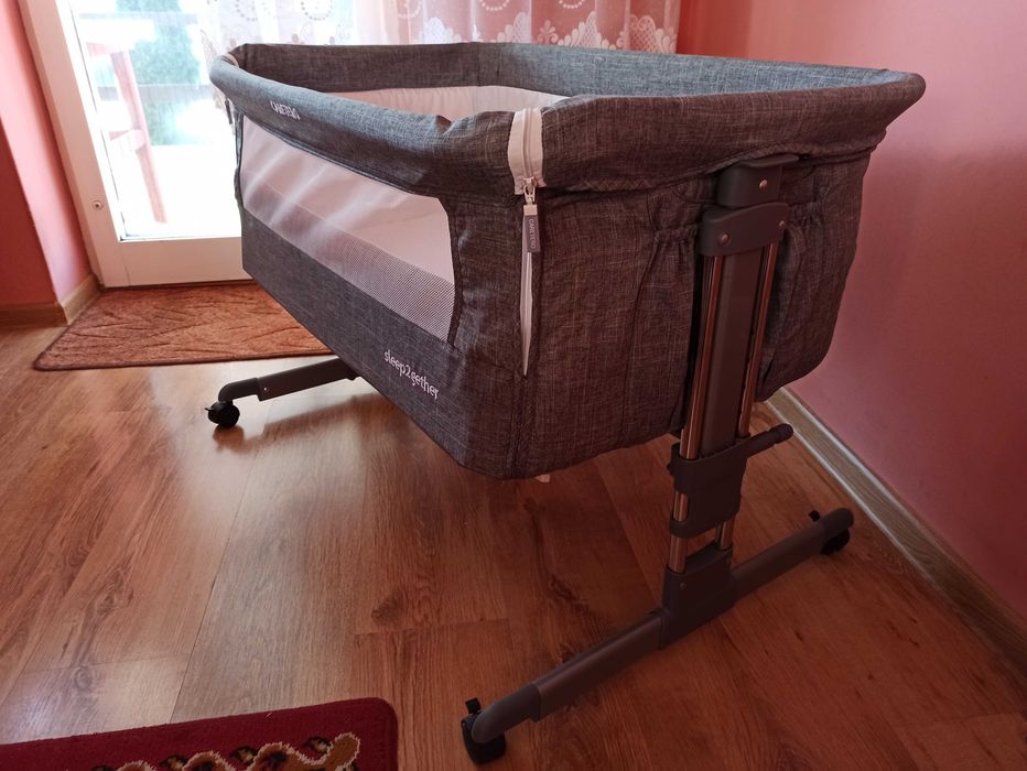 Łożeczko dostawka regulowane caretero sleep2gether