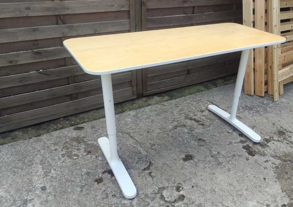Biurko IKEA Bekant 140x60 160x80 regulowany blat Super cena!