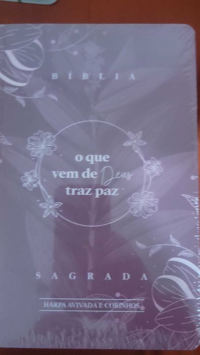 Biblias com Harpa e corinho