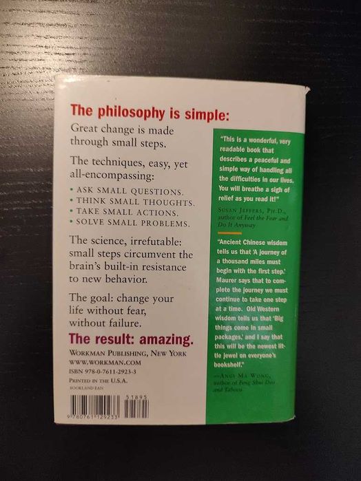 (Env. Incluído) One Small Step Can Change Your Life de Robert Maurer
