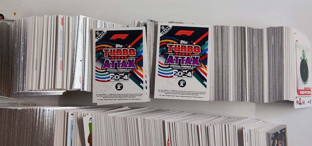 Lote de +1200 Cartas Topps Turbo Attax 2024