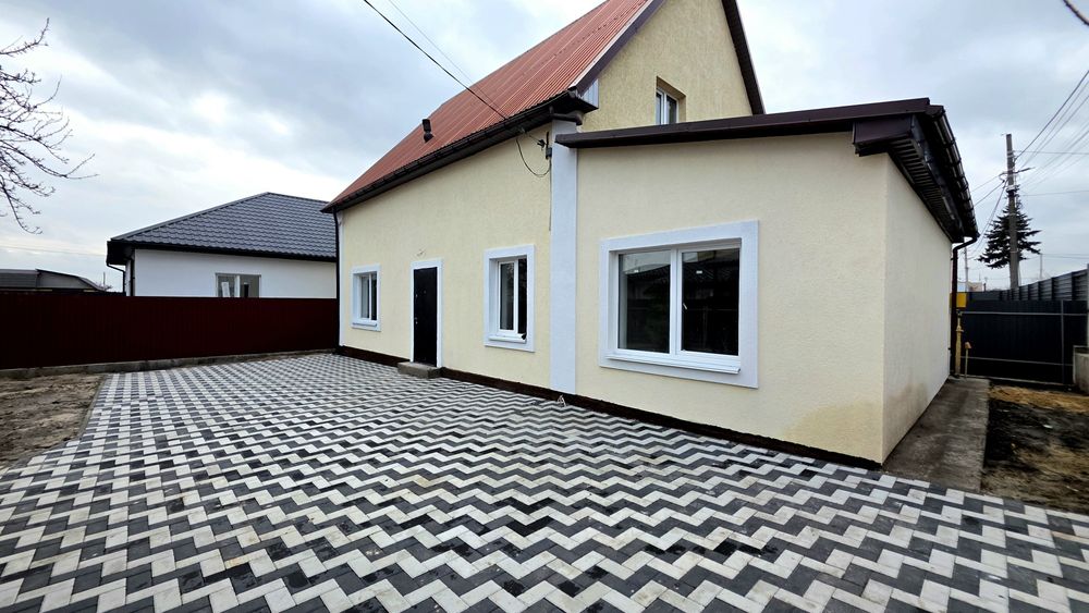 ЦЕНТР!! ГАЗОВЕ ОПАЛЕННЯ !!! Будинок 80 кв.м.на 4 сотках  під чистову