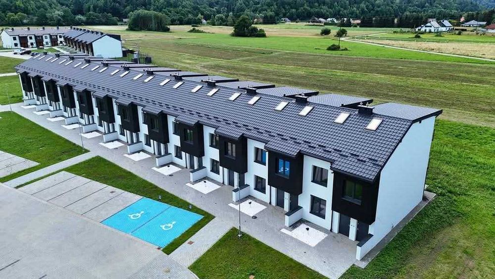 GOTOWE Mieszkanie - Bieszczady . 49m2 z ogrodkiem lub 80m2 z tarasami. 6975zł/m2