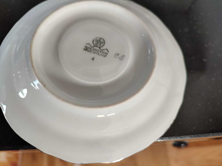 Zestaw kawowy, porcelana Wałbrzych