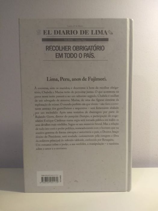 Cinco esquinas, Mario Vargas Llosa