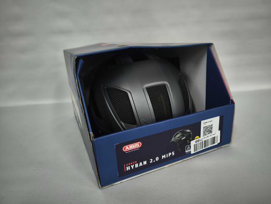 Kask rowerowy miejski Abus Hyban 2.0 Titan 52-58 M