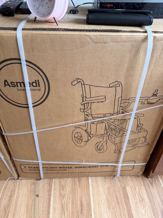 Nowy elektryczny wózek inwalidzki asmedi DYW-459-46A16