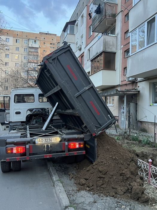 Доставка будматеріалів ( щебень,пісок,відсів,грунт ) вивіз сміття