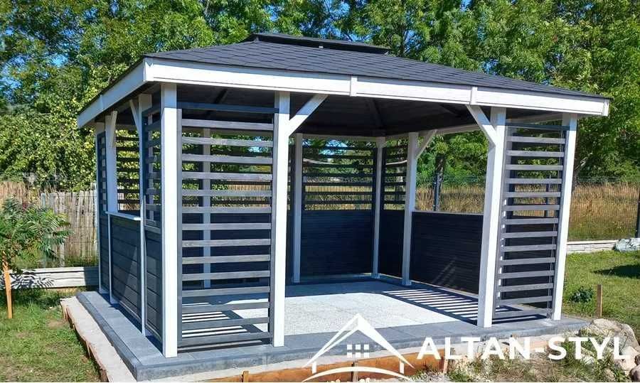 Altany, altanki, wiaty, altanka ogrodowa ANIELA 3x4m PRODUCENT