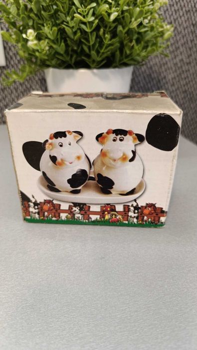 Набір для спецій з кераміки "Веселі корівки"