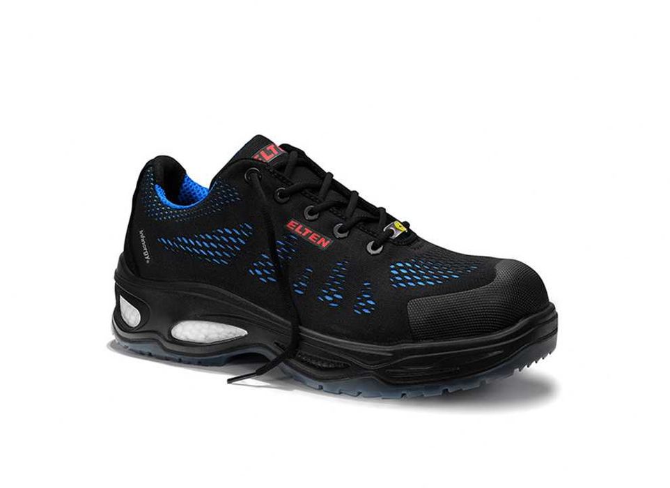 Buty robocze Elten LOGAN blue Low ESD S1 R.45 [88 N]
