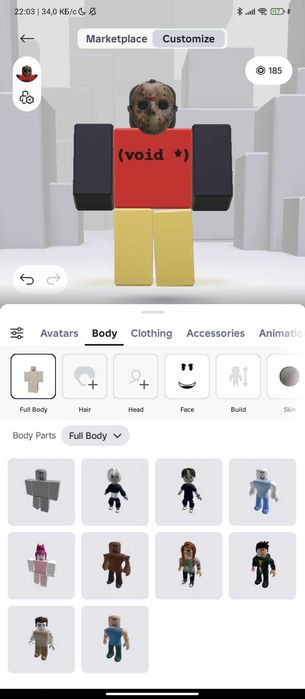 Донатный Roblox аккаунт (вложил более 2к гривен и силы)