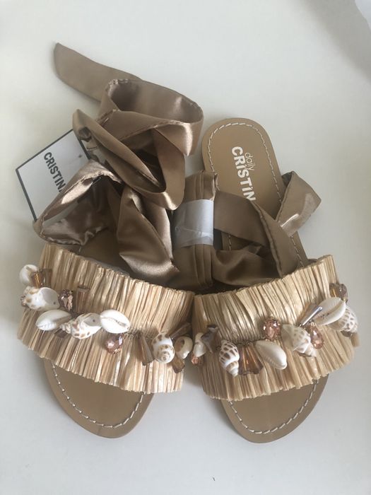 Sandálias rasas, Cristina Ferreira, 37