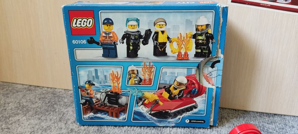 LEGO City 60106 Strażacy startowy