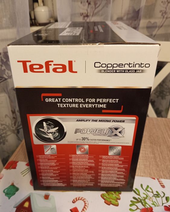 NOWY GWARANCJA Blender kielichowy Tefal Blendforce 2 Coppertinto BL439