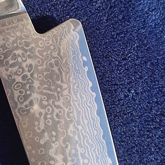 Японский поварский Шеф-нож _Гьюто  -34 см_Дамасская сталь VG10_АВТ