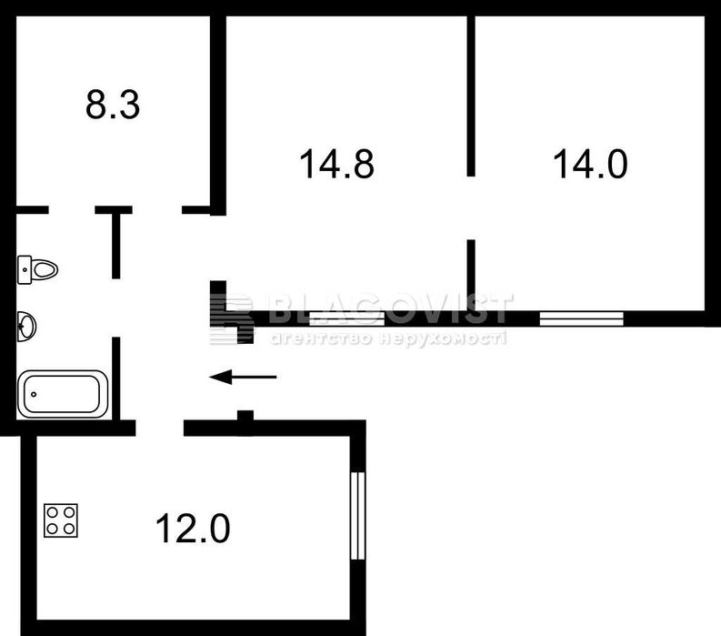 House by the address (area 56 m²) - Atlanta.ua - photo 13