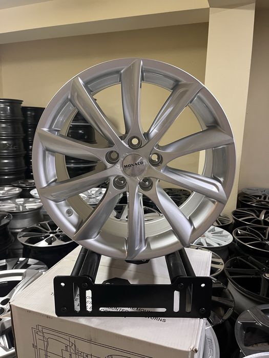 Jantes 18” 5x114.3 Novas Compativeis Tesla Model 3 Turbine