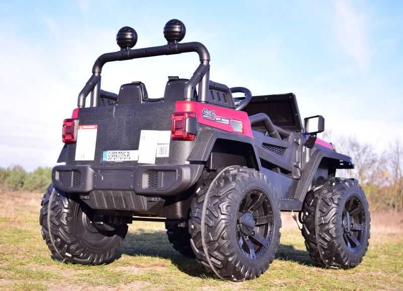 Auto samochód na akumulator MASTER OF TERAIN autko na pilota 4x4  jeep