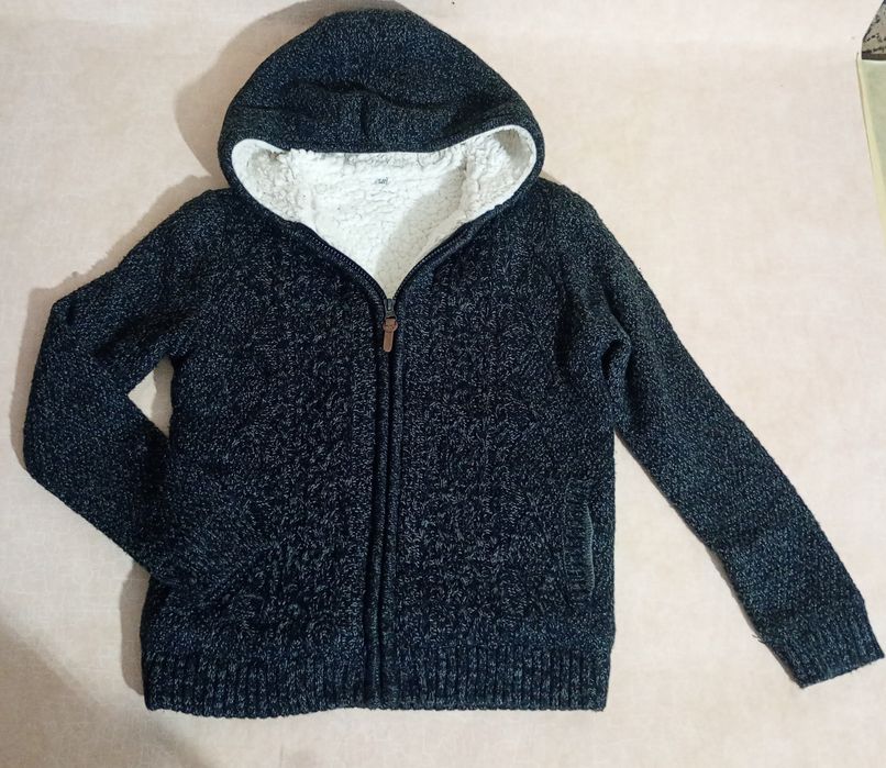 Дитяча куртка M&S з хутряною підкладкою 9-10 років