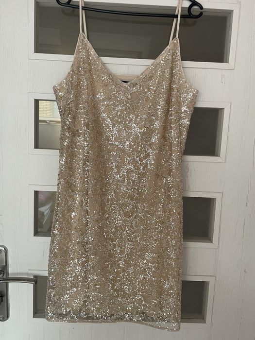 Sukienka Mohito , nowa kolekcja , złota , rozmiar 40