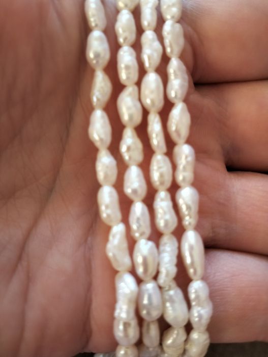 Натуральный жемчуг, нитка