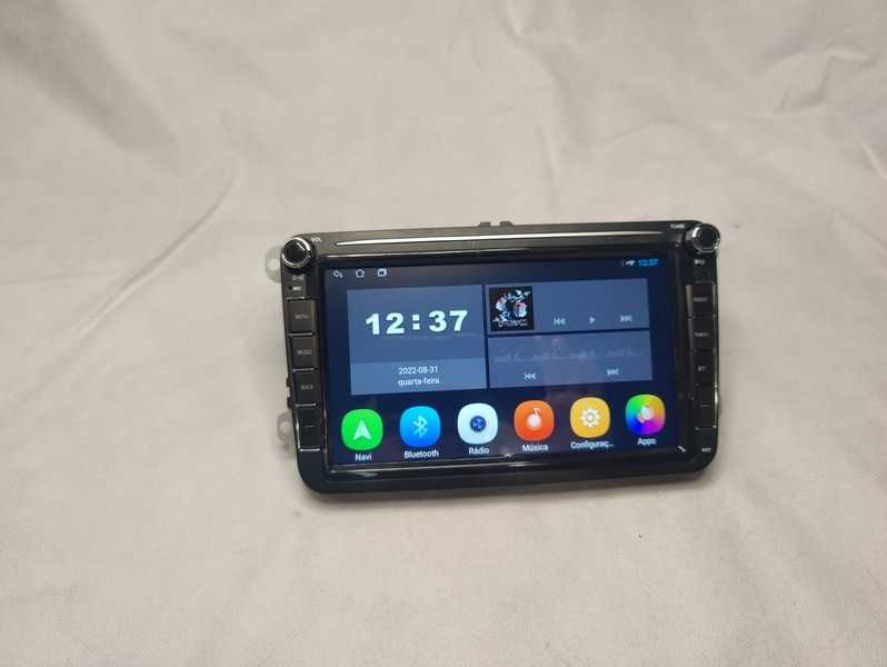 Rádio VW Passat Polo Android 13 – 2 DIN GPS WIFI 8 Polegadas