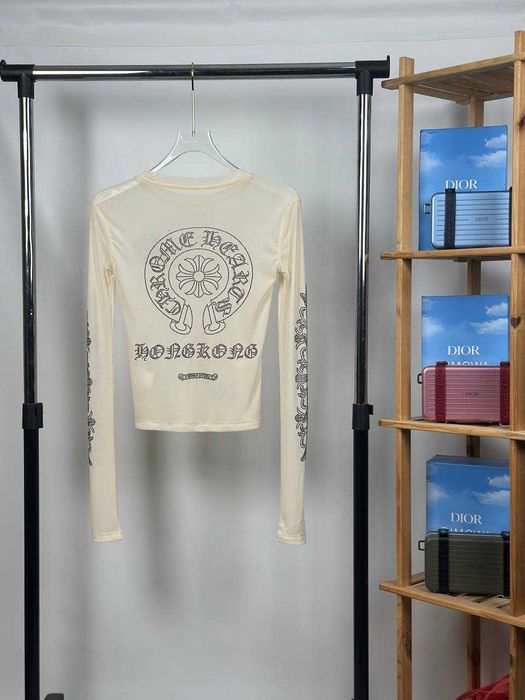 Лонгслів Chrome Hearts | Жіноча Люксова Кофта Хром Хартс ( 2 кольори )