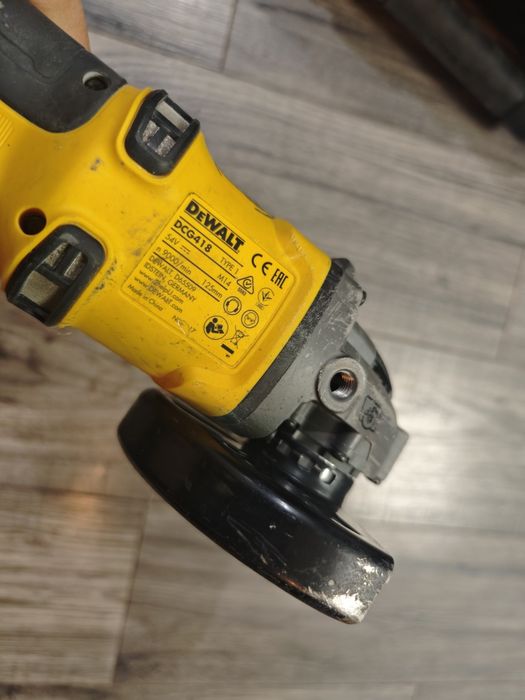 DEWALT Szlifierka kątowa akumulatorowa FlexVolt 54V DCG418