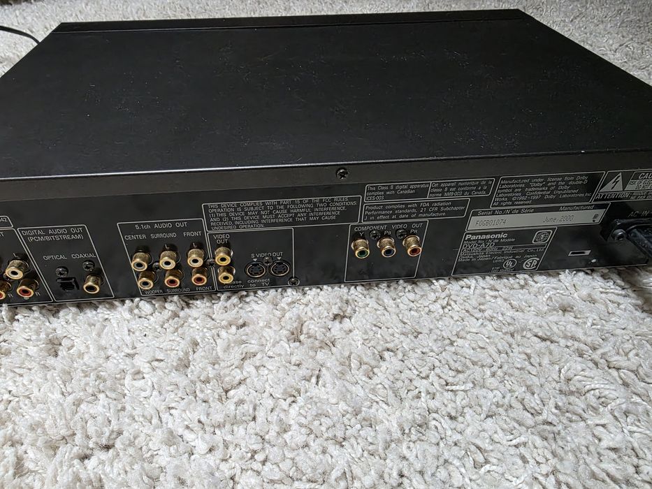 Panasonic A 7 dvd ,technics