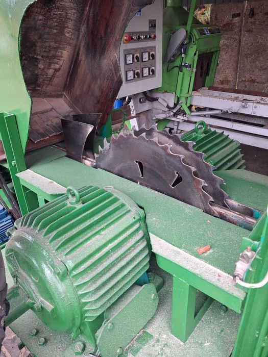 Trak tarczowy do kłody