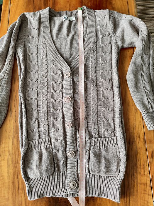 Sweter damski brązowy