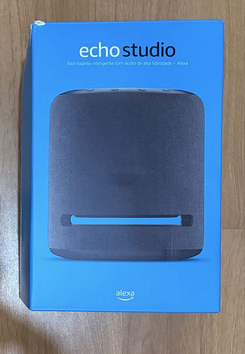 Amazon Echo Studio (Alexa) – Som Dolby Atmos de alta qualidade