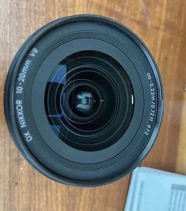 Nikon 10-20 DX AF-P na caixa