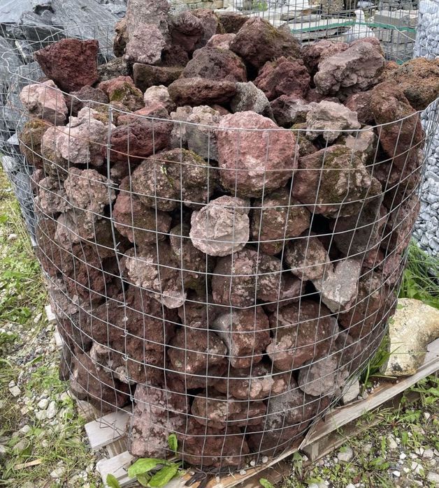 SKAŁA LAWA WULKANICZNA CZARNA I BRĄZOWA Kamienie do Akwarium Skałka Aquascaping Dragon Malawi Tanganika Seiryu Grys Otoczak Kamień IMPERIUM KAMIENIA
