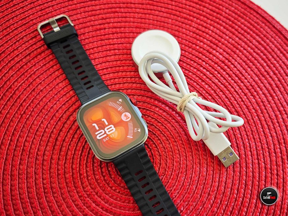 Huawei Watch Fit 4 Pro Czarny - EKG - SZAFIR - TYTAN - GW. 07.2027