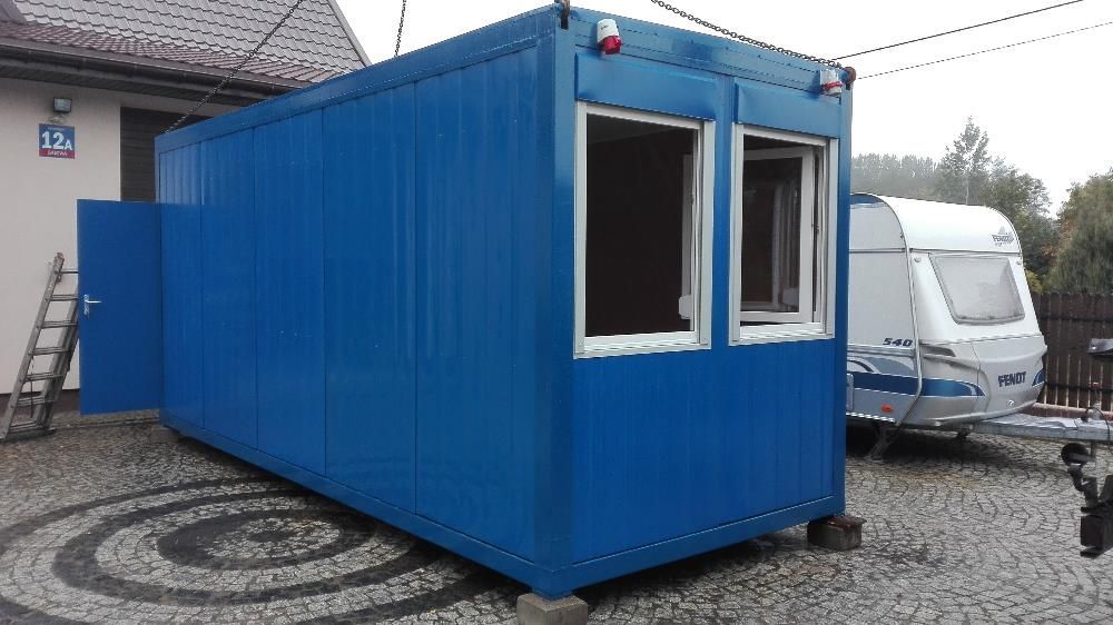 Wynajem Kontenerów - Kontener biurowy, magazynowy, sanitarny, barak,