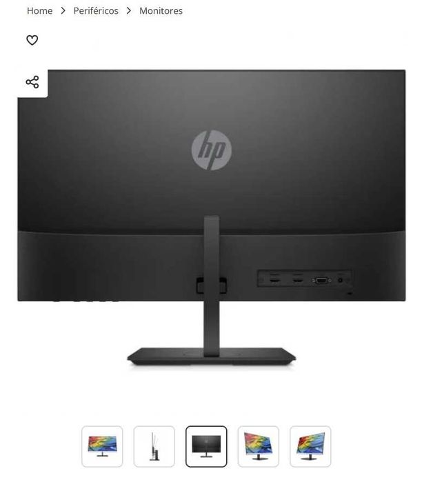 Monitor HP 27 polegadas