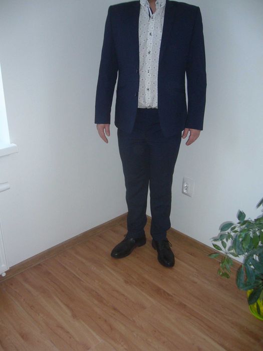 Garnitur męski Slim Fit jak NOWY !