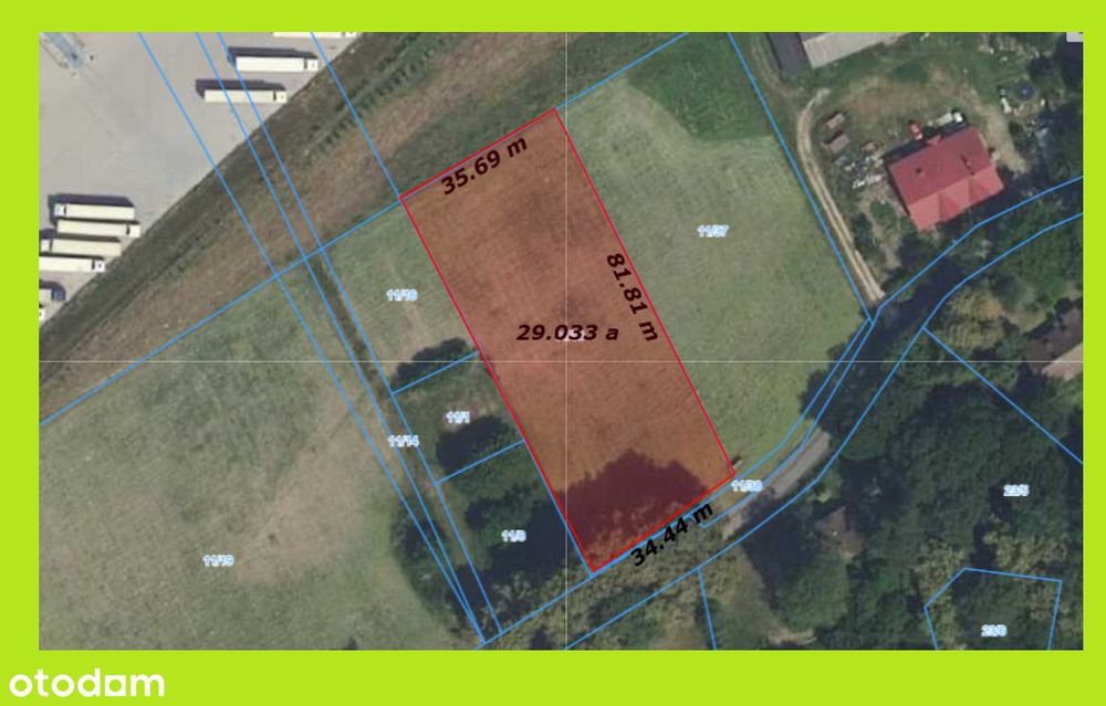 Sprzedam działkę budowlaną 6000m2 Mszczonów