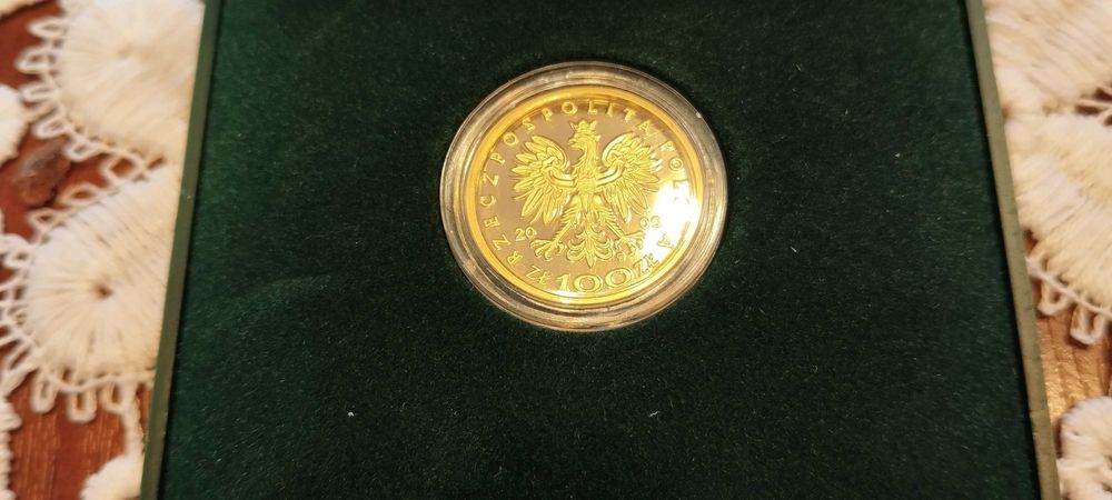 100 zł Jan II Kazimierz - moneta złota