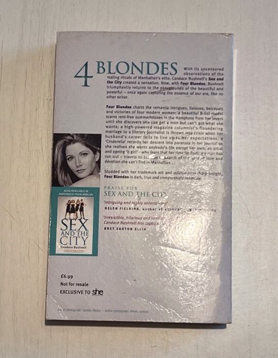 4 Blondes by Candace Bushnell