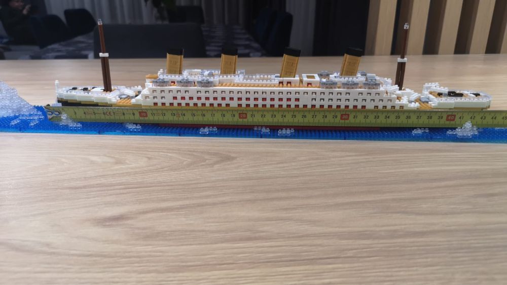 Zestaw mini klockow Titanic