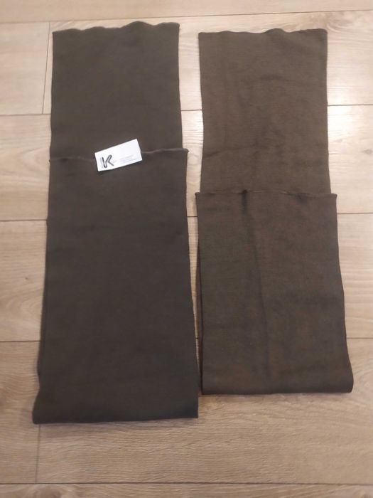 Dwie wojskowe szalokominiarki kominy khaki 533 mon