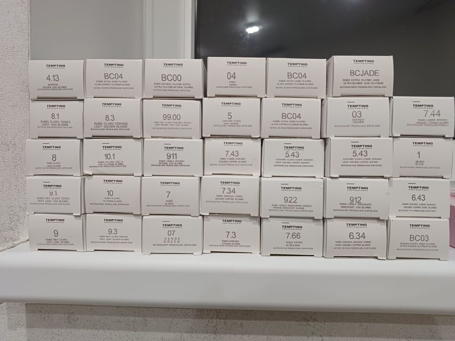 Фарба для волосся Kiss,Kassia,Siena,Tampling glam