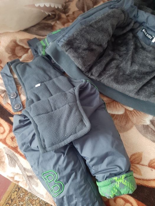 Дитячий комбінезон зимовий 12м