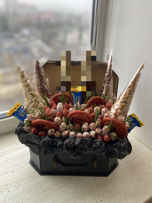 Фуд букет, фудбукет, съдобный букет,